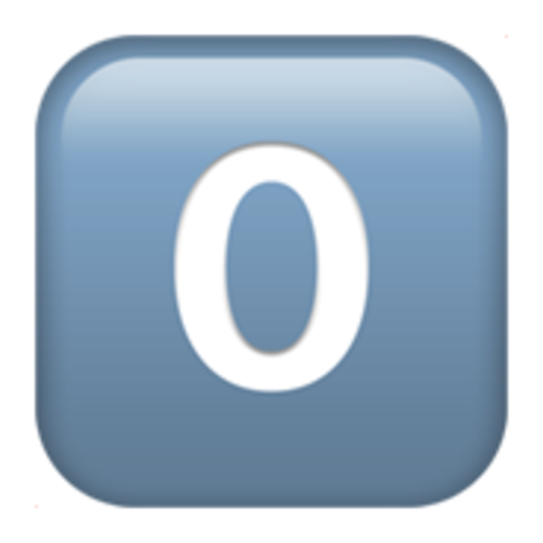 0⃣ Emoji Domain iOS rendering